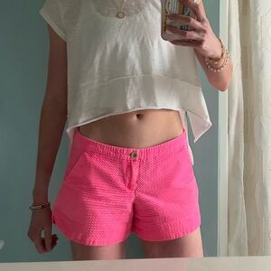 Hot Pink lilly pulitzer Shorts